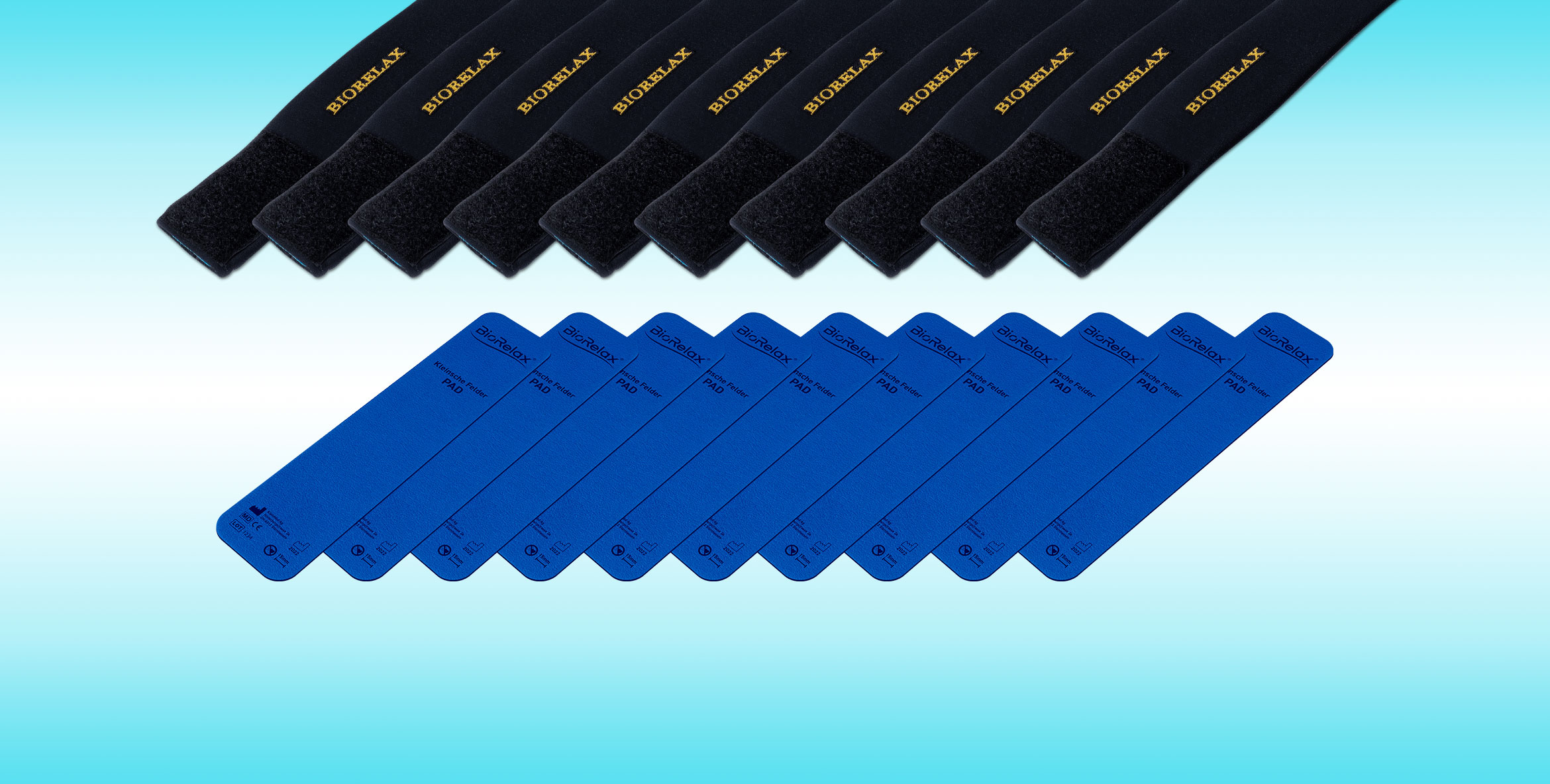 Set&#x3A;&#x20;10&#x20;x&#x20;Pad&#x20;&#x2B;&#x20;10&#x20;x&#x20;Halteband