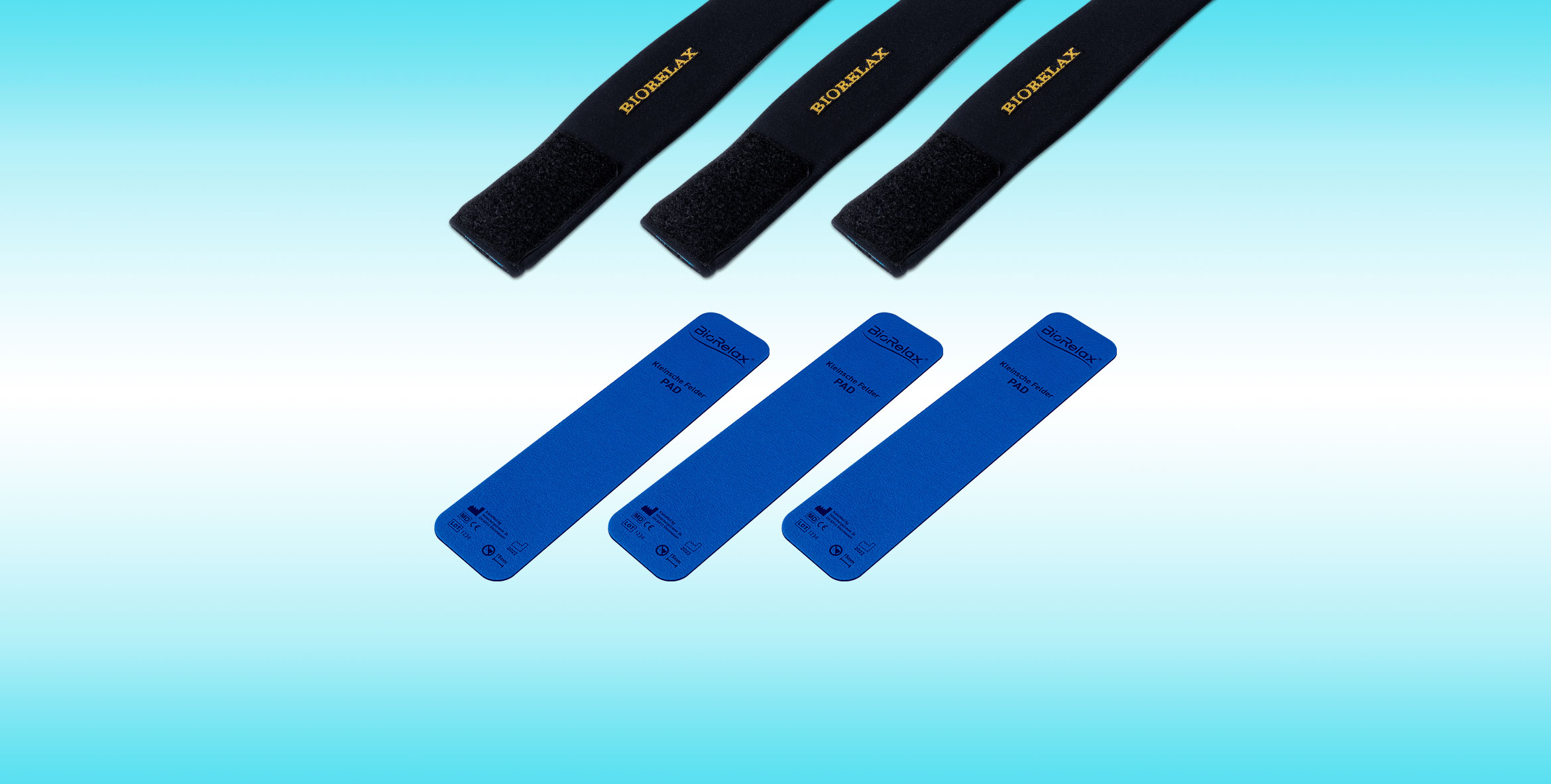 Set&#x3A;&#x20;3&#x20;x&#x20;Pad&#x20;&#x2B;&#x20;3&#x20;x&#x20;Halteband